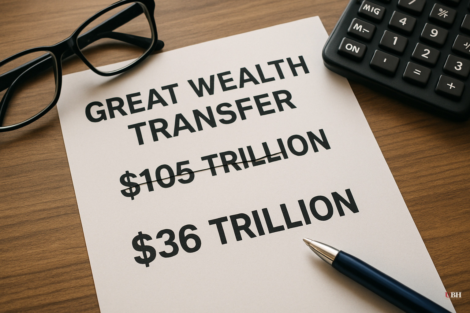 The 'Great Wealth Transfer' Number Everyone Quotes Just Got Cut by Two-Thirds