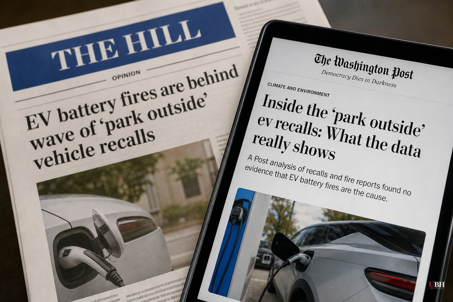 The Hill Cites a Washington Post Fire-Recall Report to Attack EVs. The Report Says EVs Aren't the Cause.
