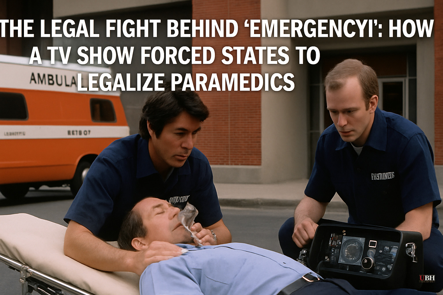 The Legal Fight Behind 'Emergency!': How a TV Show Forced States to Legalize Paramedics