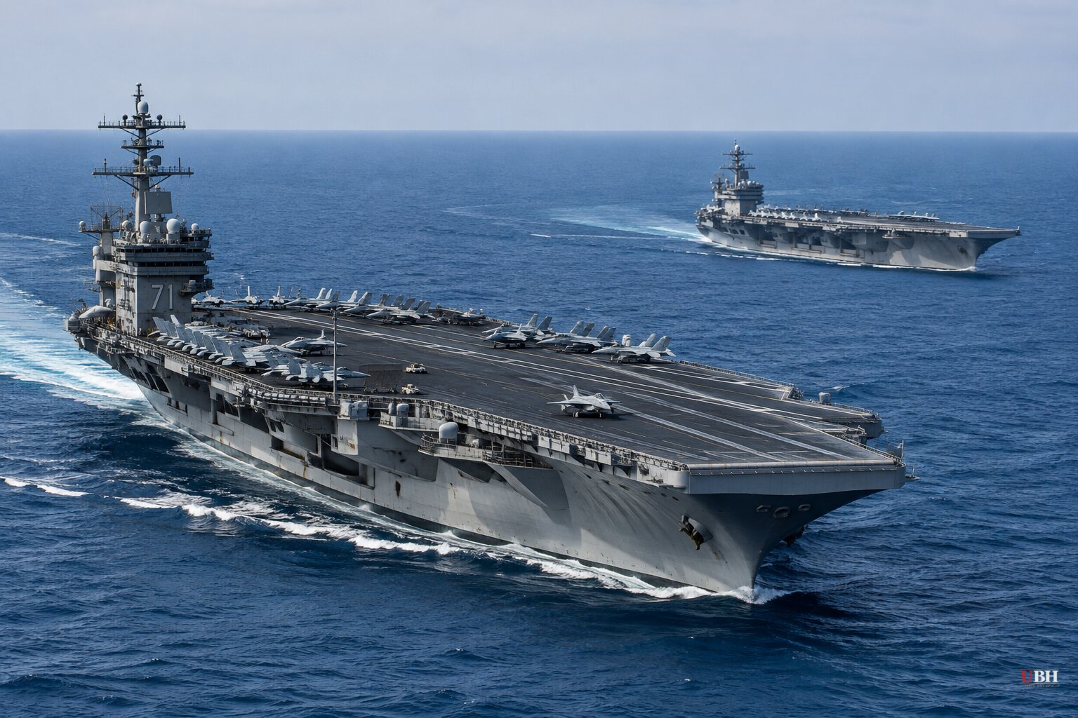 Third U.S. Carrier Heads to Mideast as Source Says U.S. and Israel Plan Iran Strike After Midterms