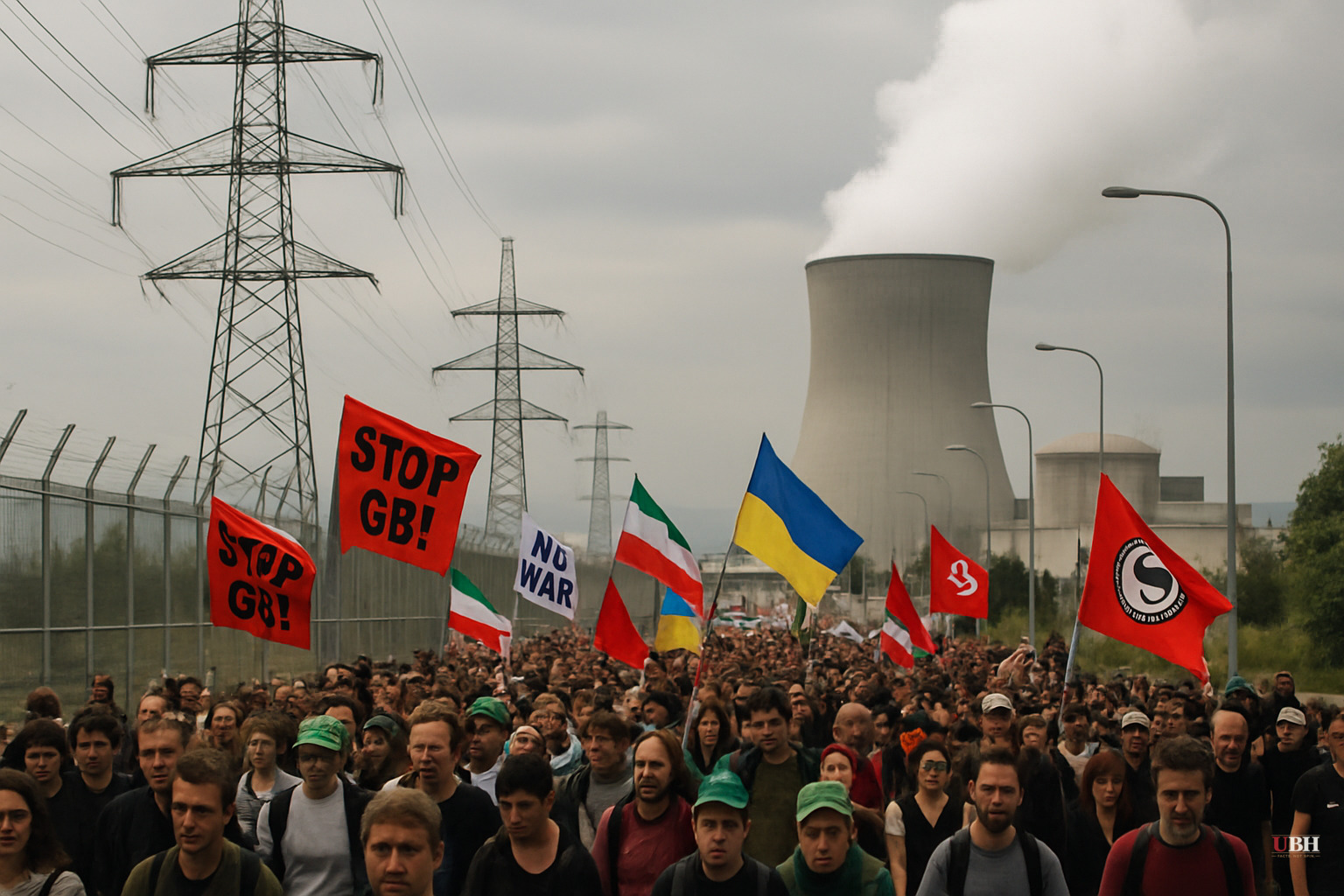 Thousands March in Geneva as G7 Summit Opens Monday in Évian