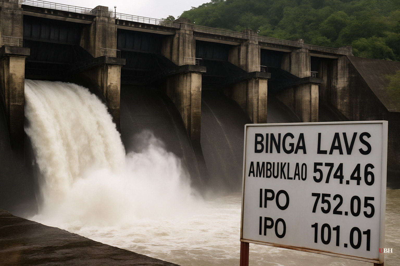 Three Luzon Dams Open Floodgates as Monsoon Rains Push Water Levels Near Capacity