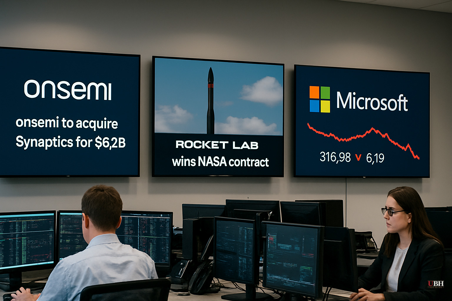 Three Market Moves on June 26: Onsemi Buys Synaptics for $6.2 Billion, Rocket Lab Wins NASA Contract, Microsoft Extends Its Worst Monthly Slide Since 2000