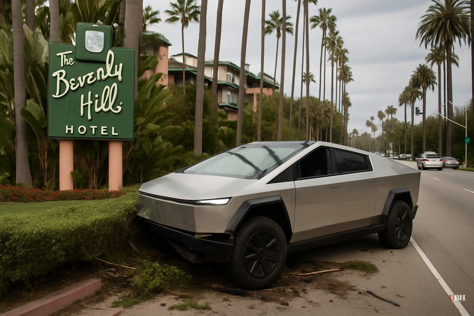 Three Tesla Crashes in Beverly Hills: A Playground, a Gymnastics Center, and the Beverly Hills Hotel