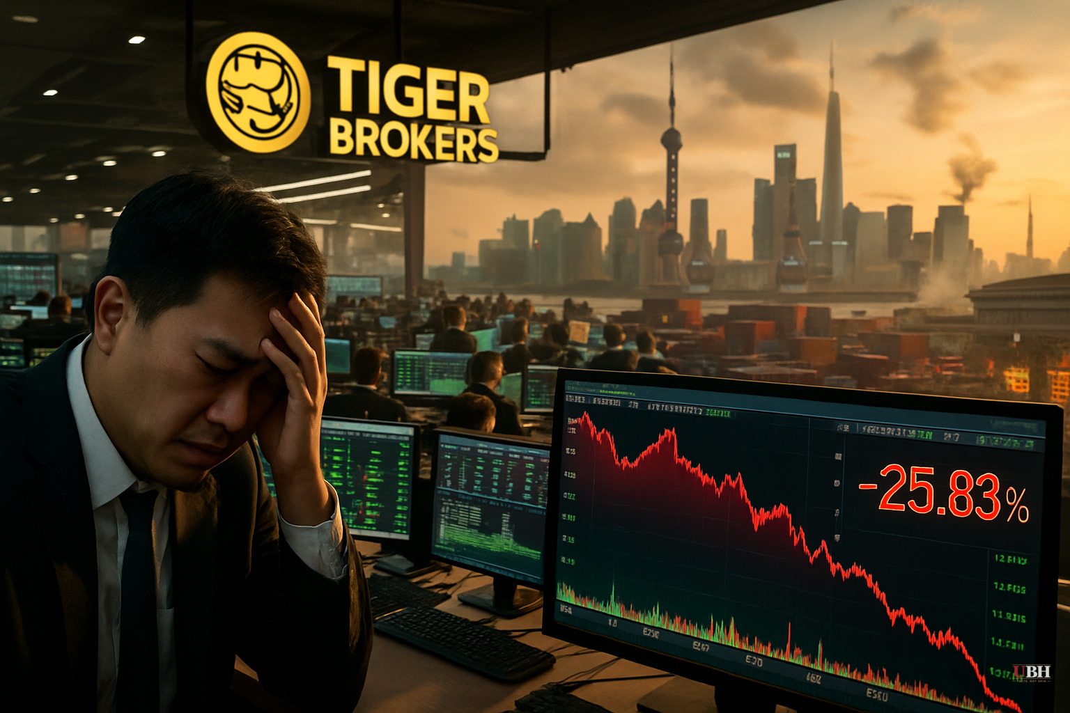 Tiger Brokers Fined 4 Billion Yuan, Stock Crashes 25% as China's Cross-Border Crackdown Claims First Major Scalps