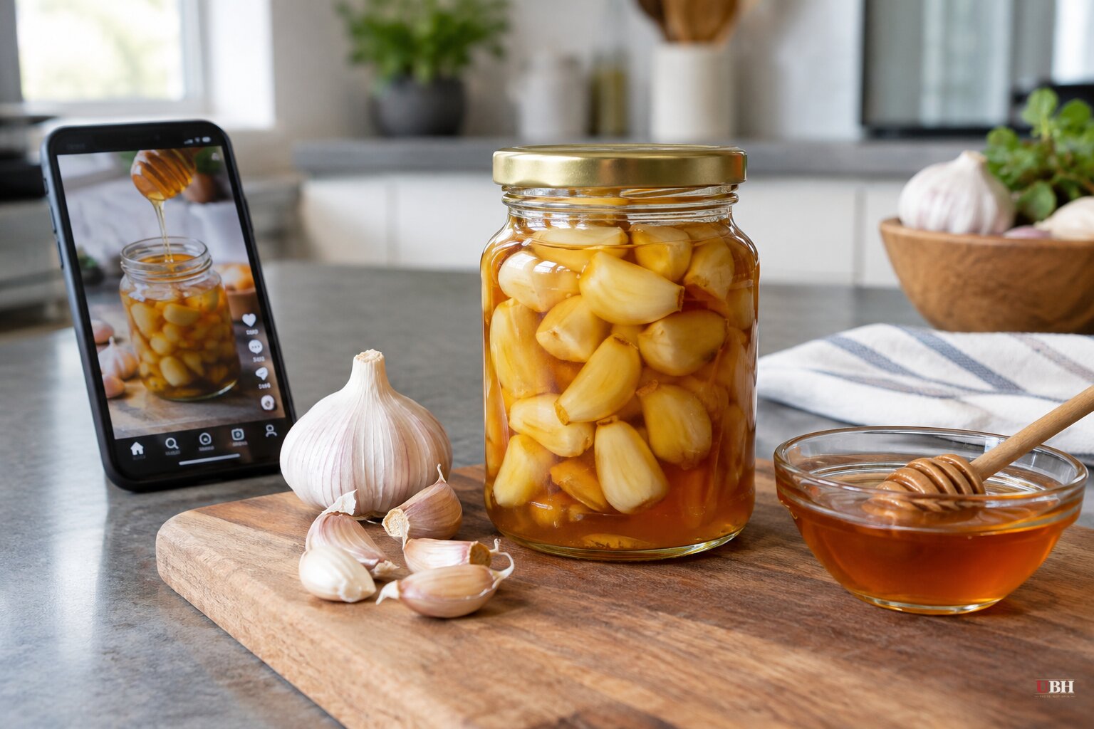 TikTok's Garlic-in-Honey 'Immune Booster' Trend Carries Real Botulism Risk, Food Safety Experts Warn