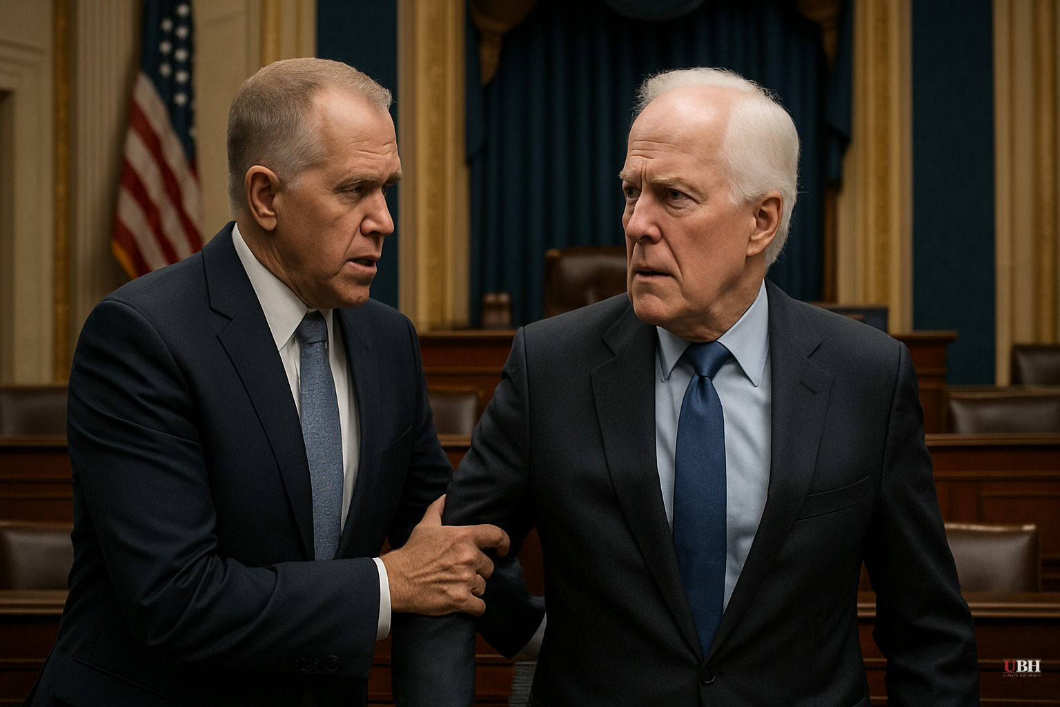 Tillis Tries to Pull Cornyn Off Senate Floor as IRUSA Funding Scandal, Dead-Heat Poll Hit the Final Stretch