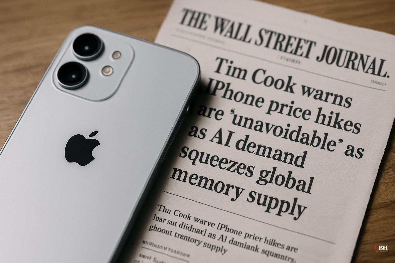 Tim Cook Warns iPhone Price Hikes Are 'Unavoidable' as AI Demand Squeezes Global Memory Supply