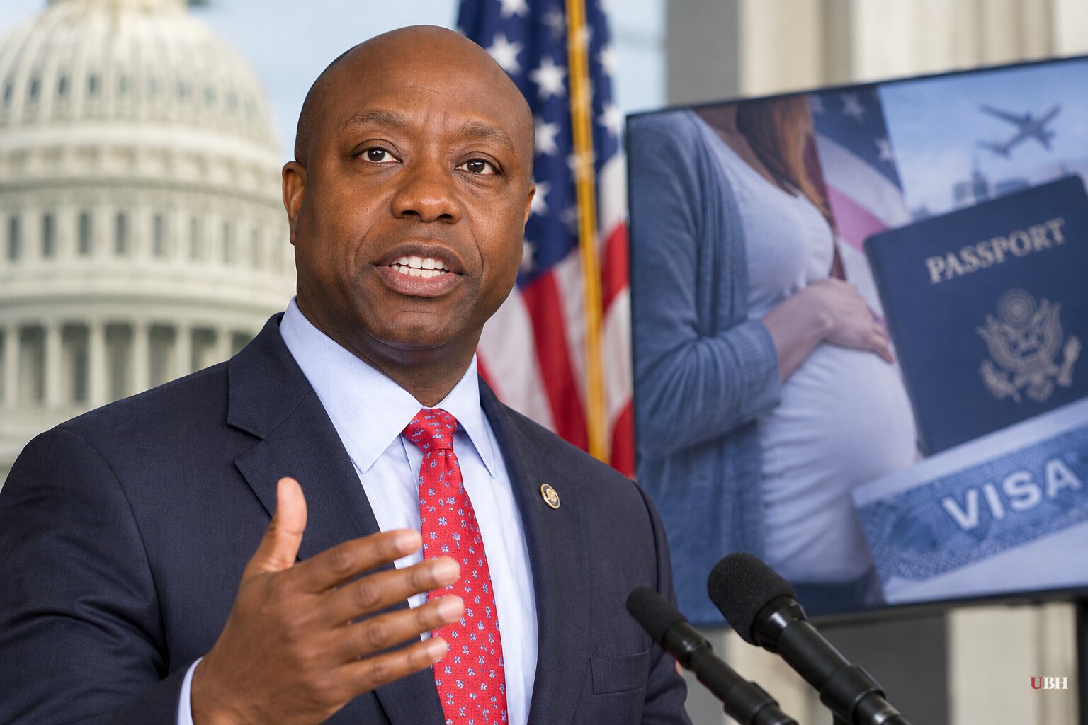 Tim Scott's Birth Tourism Bill Would Flip the Burden of Proof on Pregnant Visa Applicants