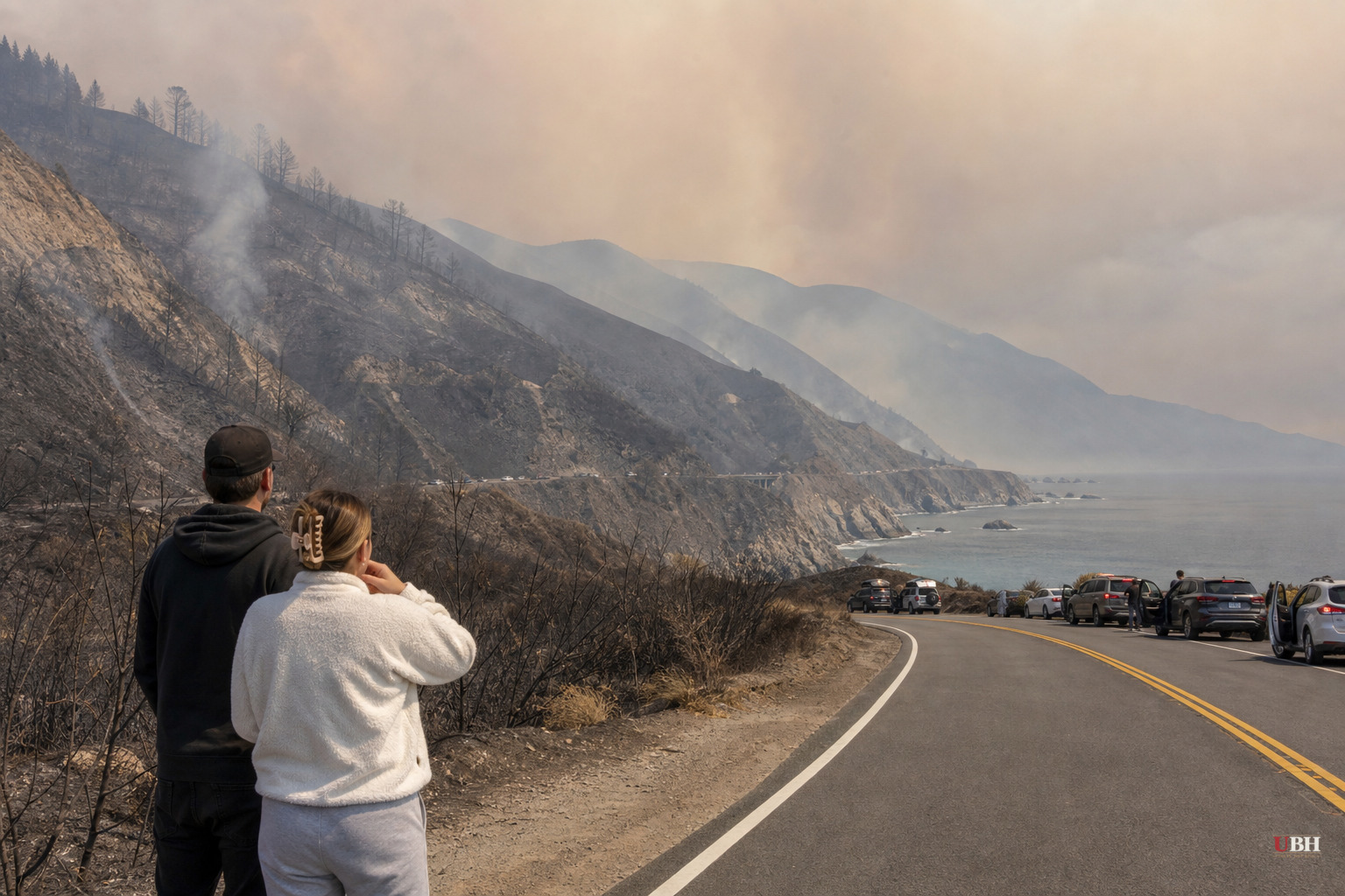 Timber Fire Shuts 10-Mile Stretch of Highway 1, Torches 3,700 Acres in Big Sur