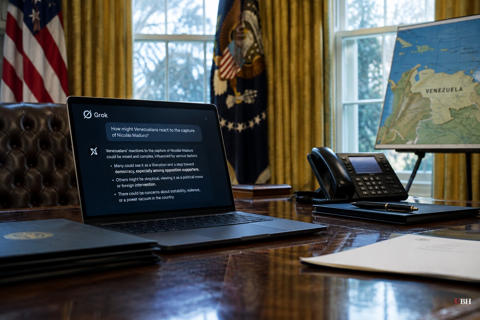 Time Magazine: Trump Spent Hours Quizzing Musk's Grok Chatbot Before Ordering the Capture of Venezuela's Maduro