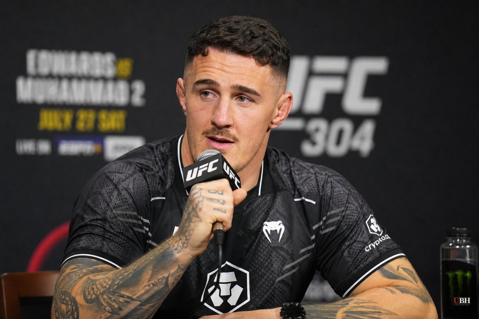 Tom Aspinall Denies UFC Exit Rumors After 10 Months Out With Eye Injury