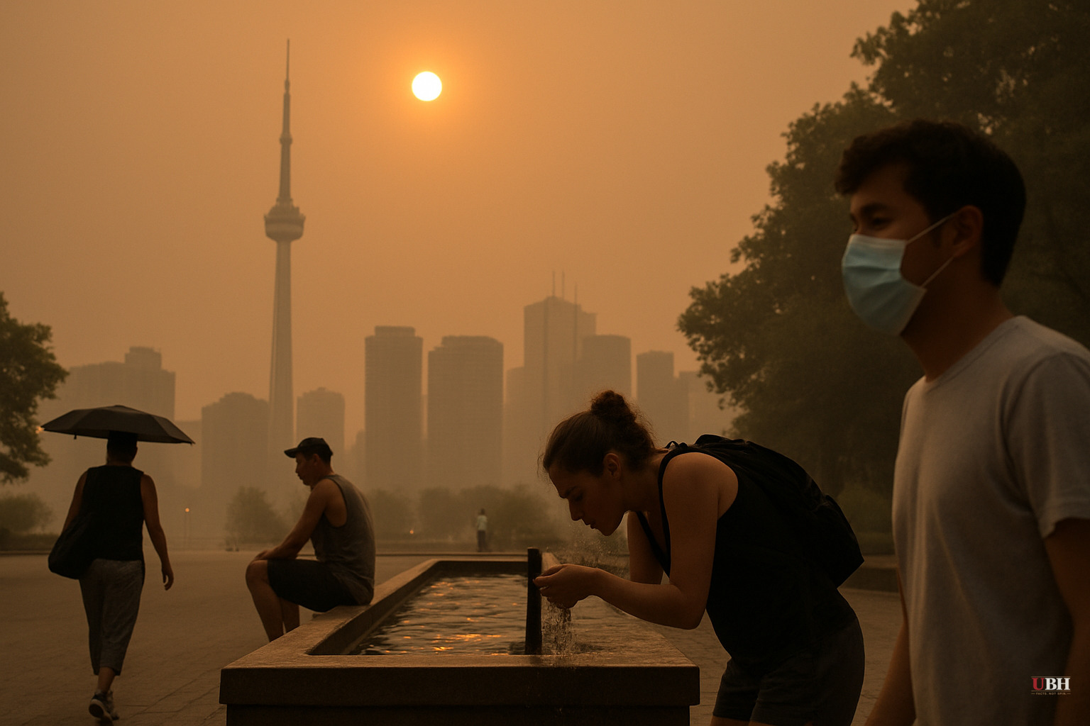 Toronto's Air Quality Ranked Worst in the World as Canadian Wildfire Smoke Chokes New York Days Before World Cup Final