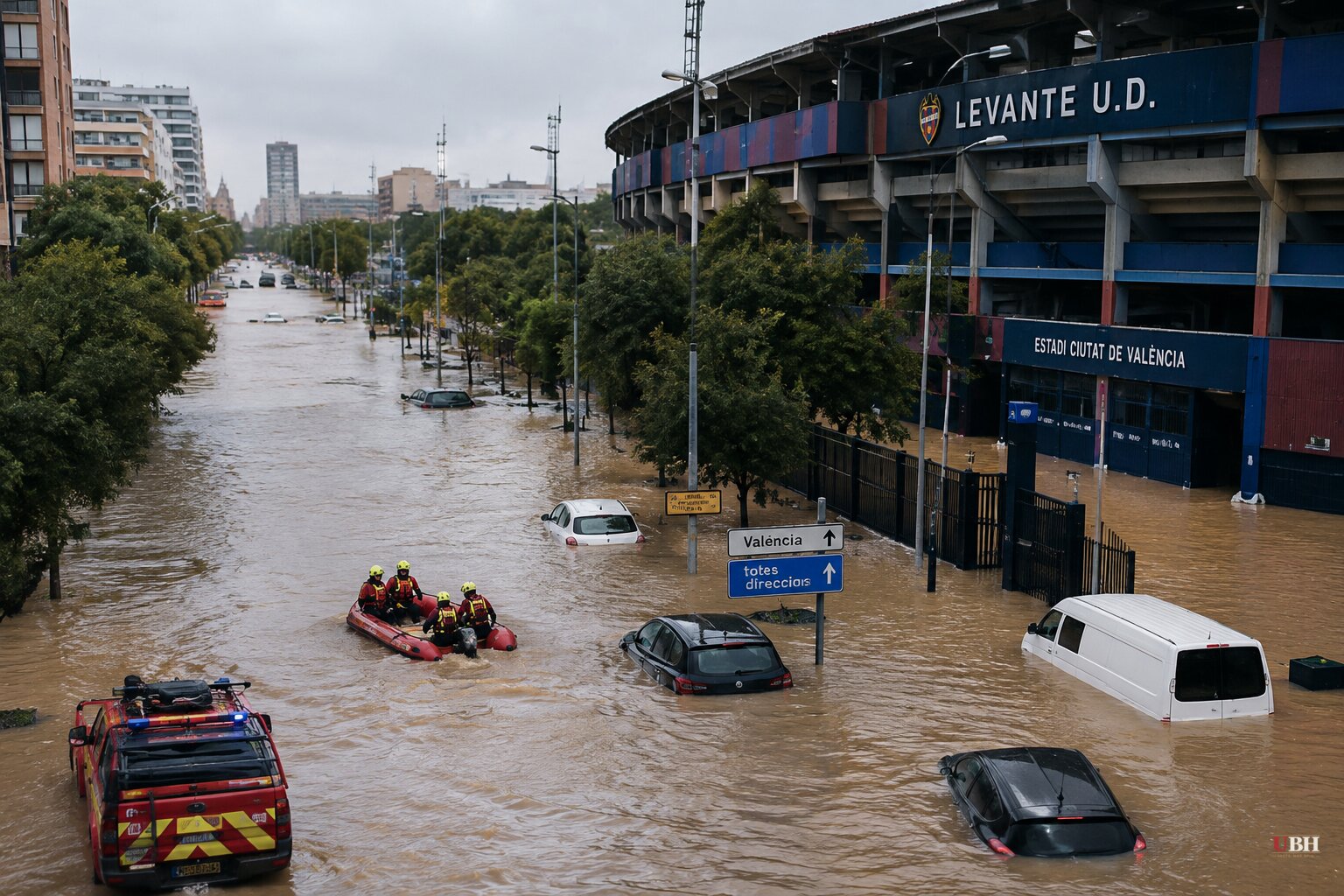 Torrential Rain Floods Valencia Again, La Liga Match Postponed Two Years After Deadly 2024 Disaster