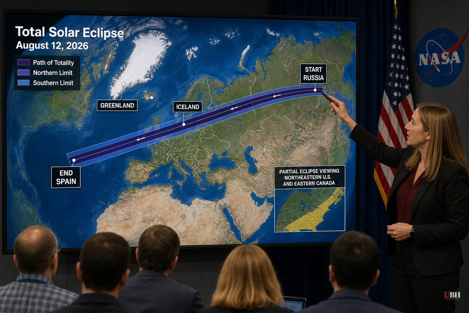 Total Solar Eclipse Set for Wednesday, August 12: Path Runs From Russia to Spain, Partial View Hits Northeastern U.S.