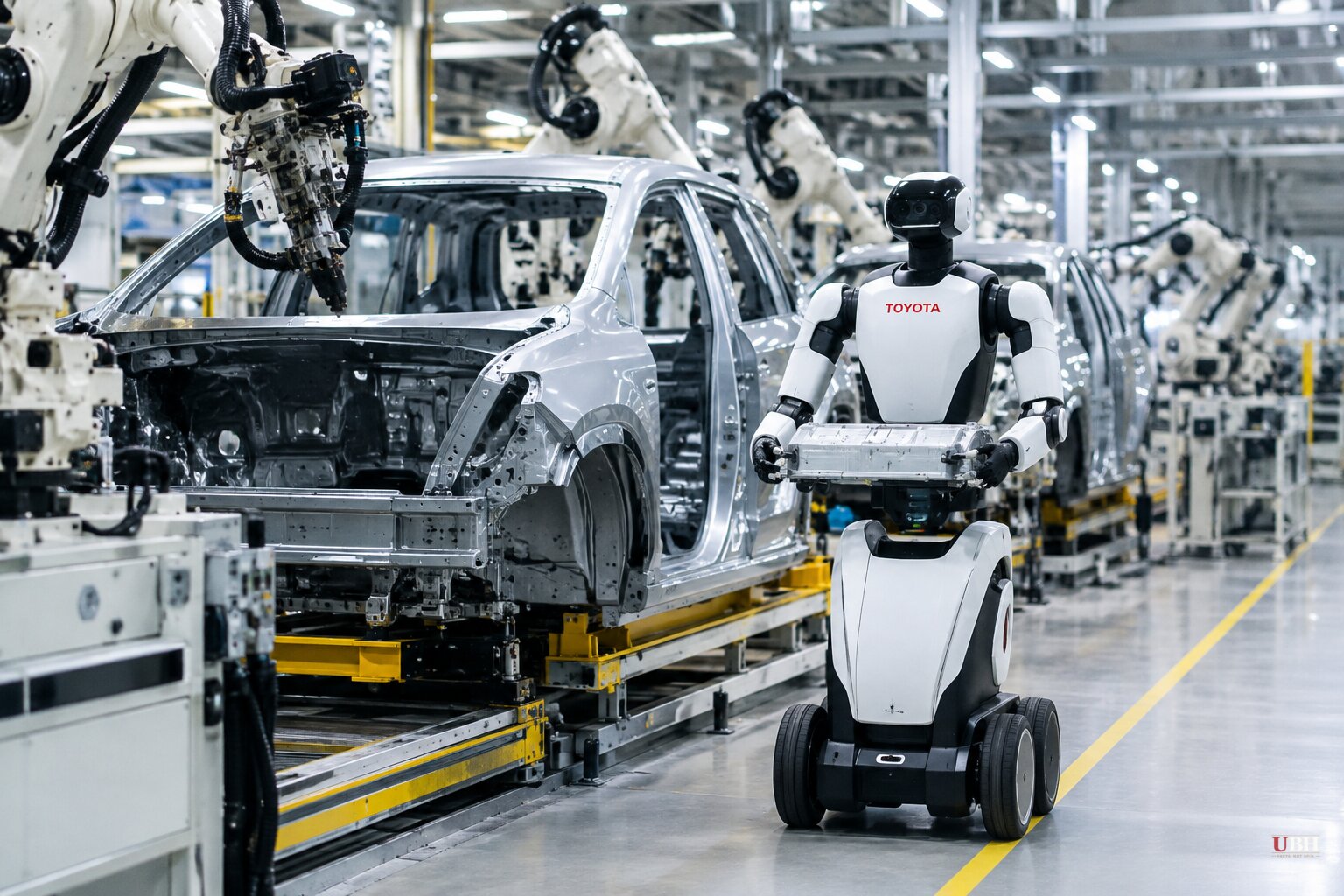 Toyota Tells Investors It May Spend $6.4 Billion a Year on 400,000 Factory Robots Starting 2028