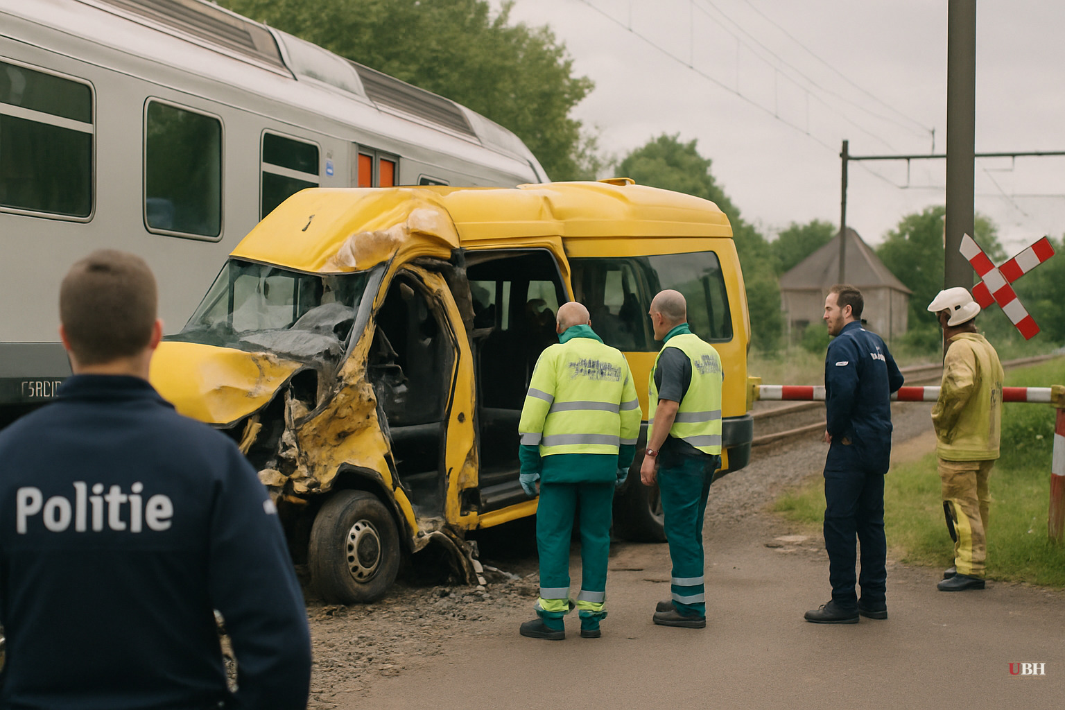 Train Kills 4 — Including 2 Children — After School Minibus Drives Through Closed Barrier in Belgium