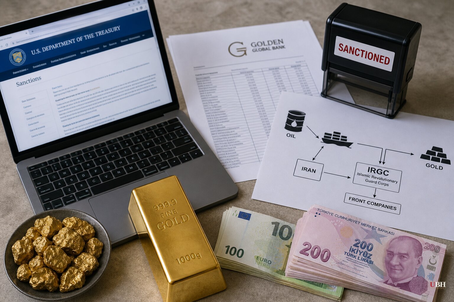 Treasury Blacklists Turkish Bank Golden Global Over Alleged Iran-IRGC Oil-to-Gold Pipeline