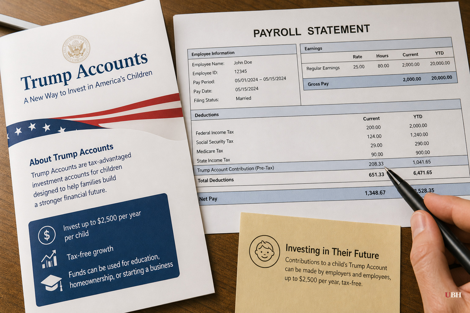 Treasury Proposes Letting Workers Fund Trump Accounts Straight From Their Paychecks, Pre-Tax