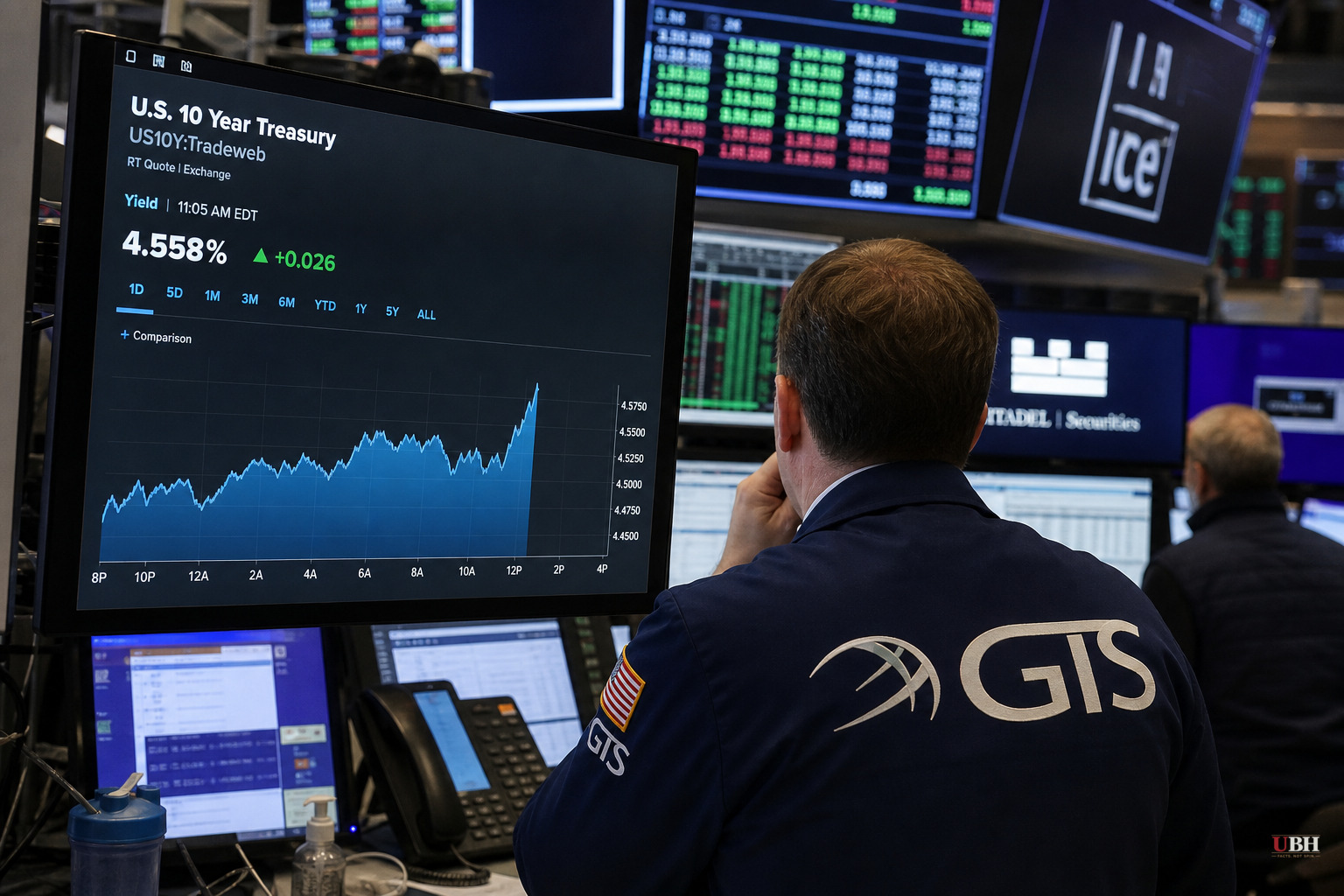 Treasury Yields Tick Up as U.S. Completes Ninth Night of Iran Strikes