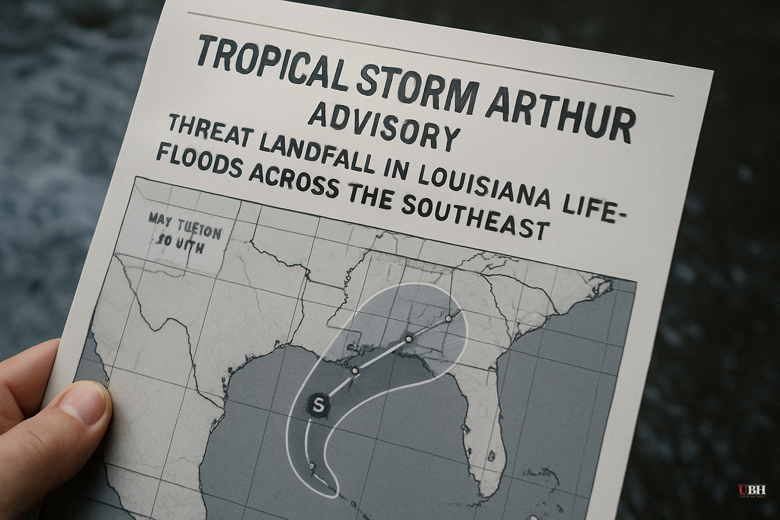 Tropical Storm Arthur Makes Landfall in Louisiana, Threatening Life-Threatening Floods Across the Southeast