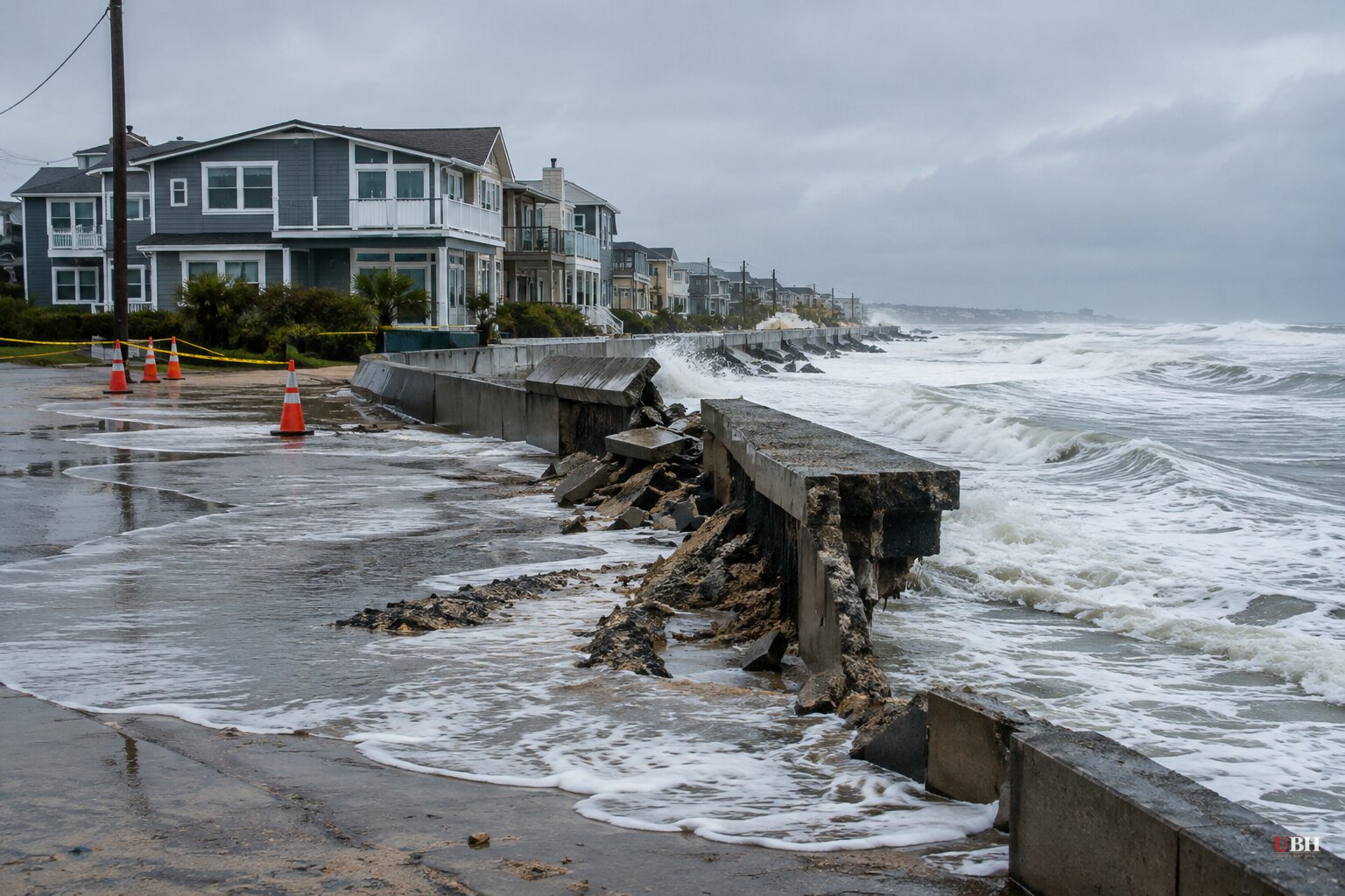Tropical Storm Rachel's surf forces Long Beach evacuations, damages Peninsula bulkhead and closes Newport Beach piers