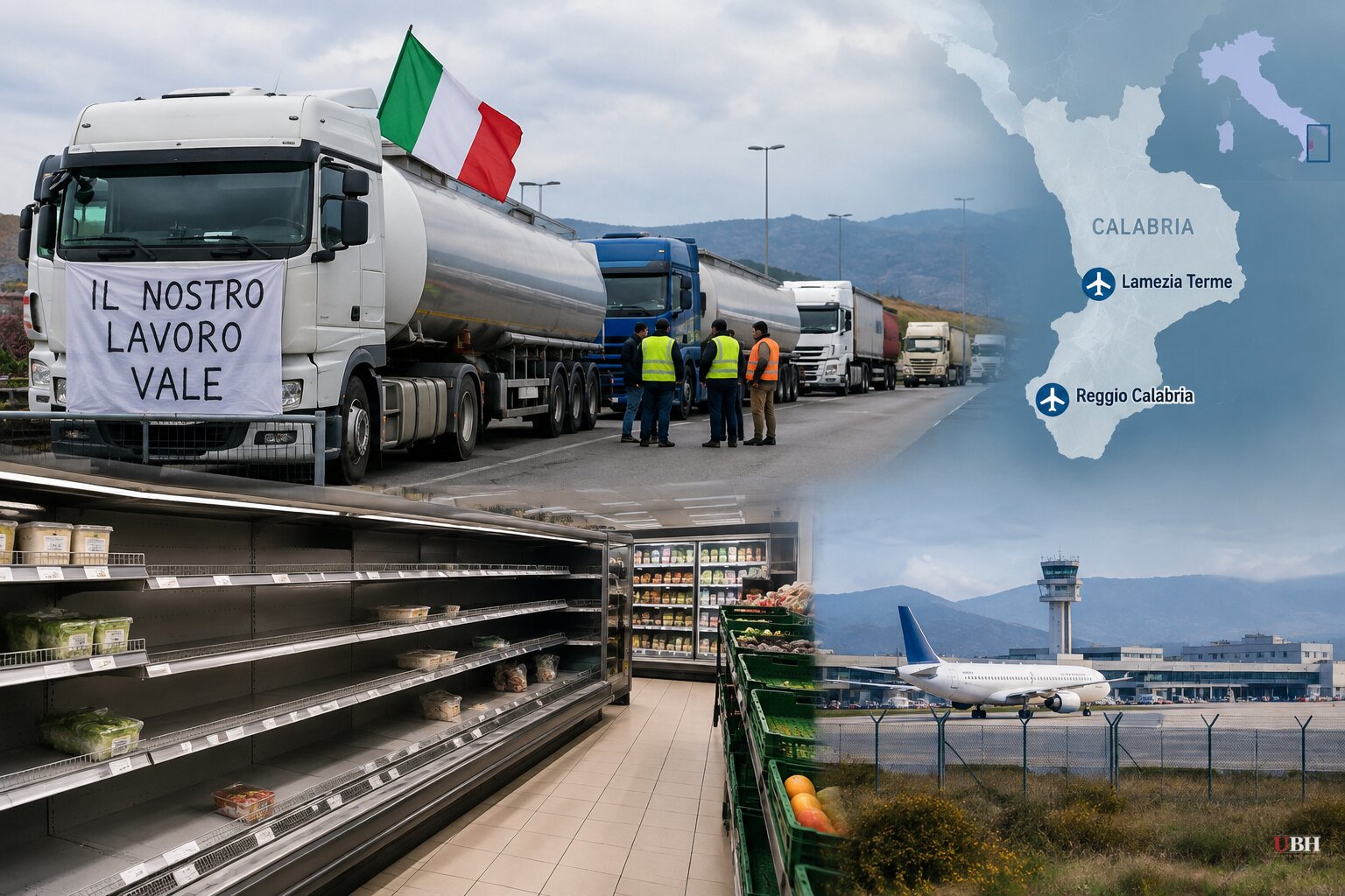 Truckers' Fuel-Price Blockades Empty Southern Italian Shelves as Meloni Cabinet Meets on Aid Decree
