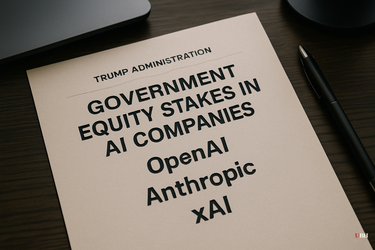 Trump Administration Exploring Government Equity Stakes in OpenAI, Anthropic, and xAI