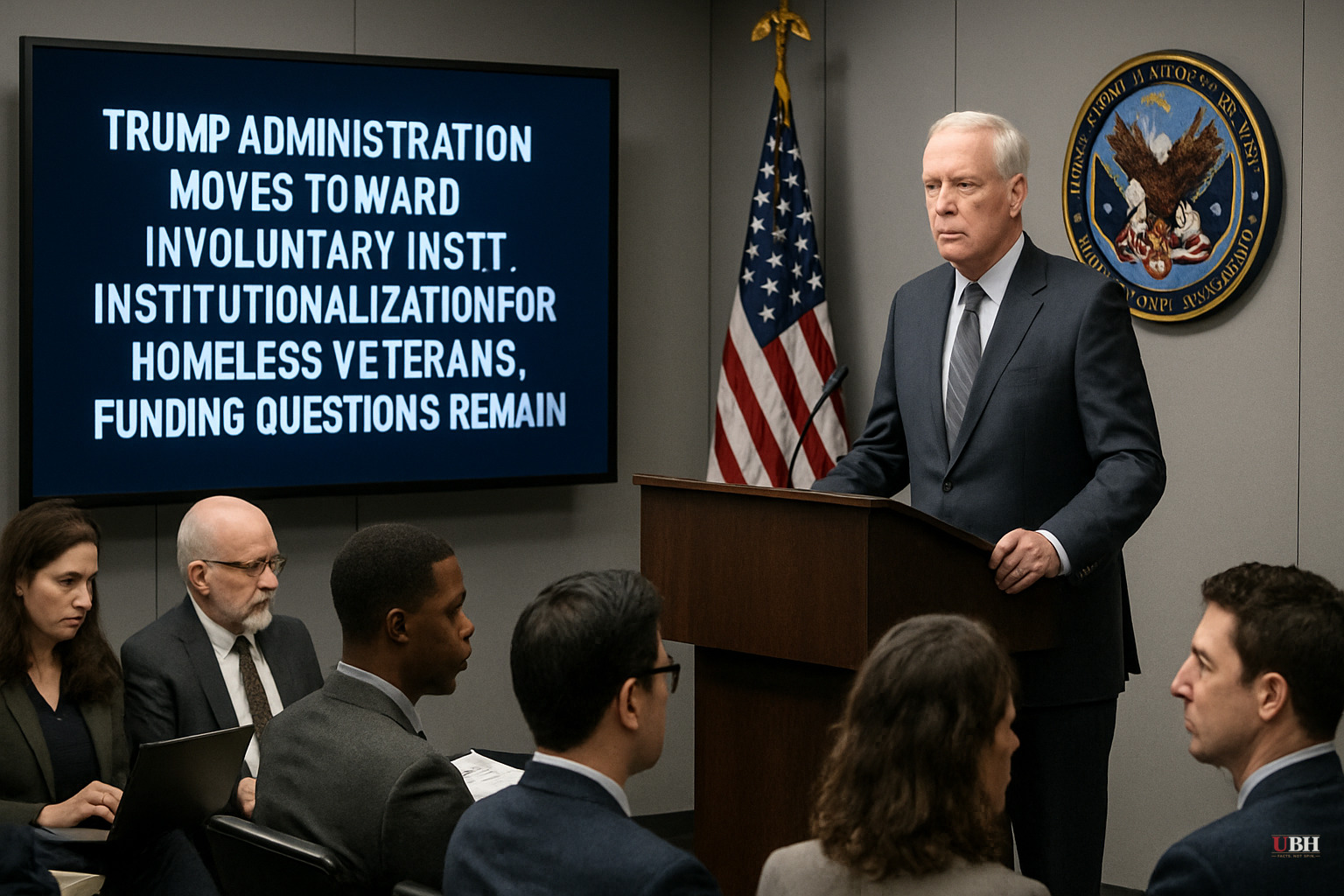 Trump Administration Moves Toward Involuntary Institutionalization for Homeless Veterans, Funding Questions Remain