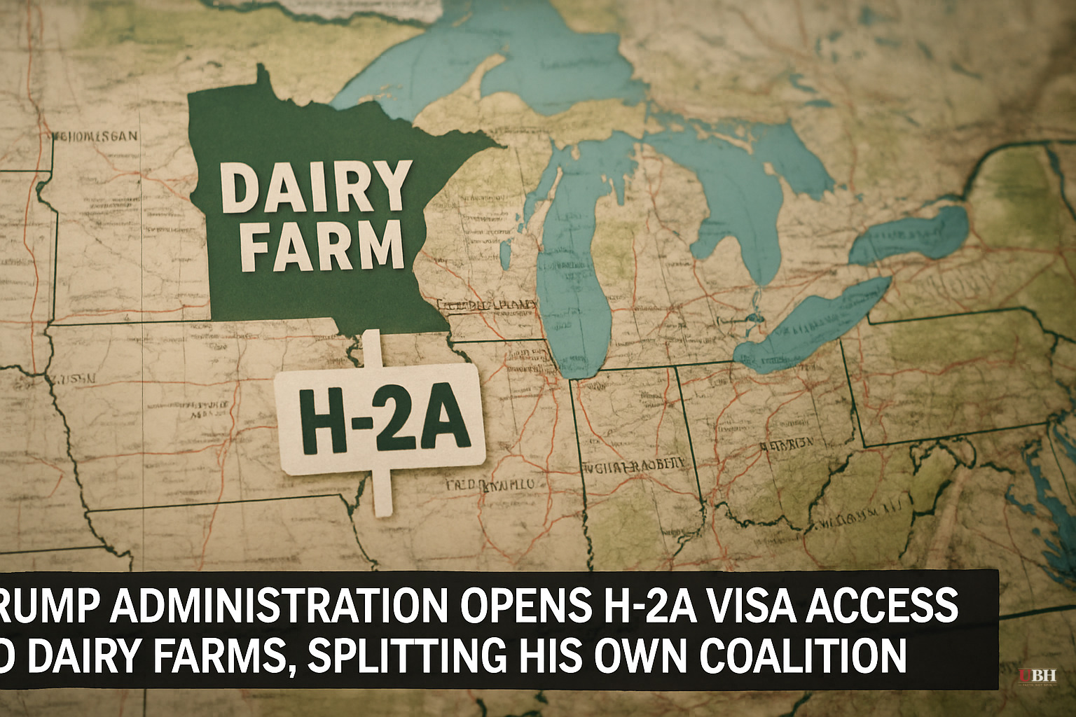 Trump Administration Opens H-2A Visa Access to Dairy Farms, Splitting His Own Coalition