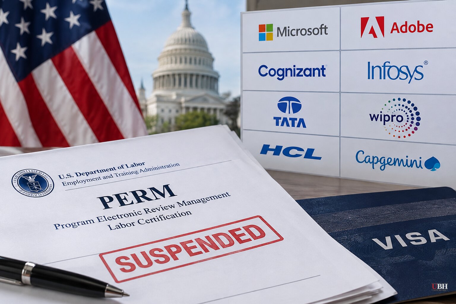 Trump administration suspends Microsoft, Adobe and six IT firms from green card PERM program, alleging visa abuse