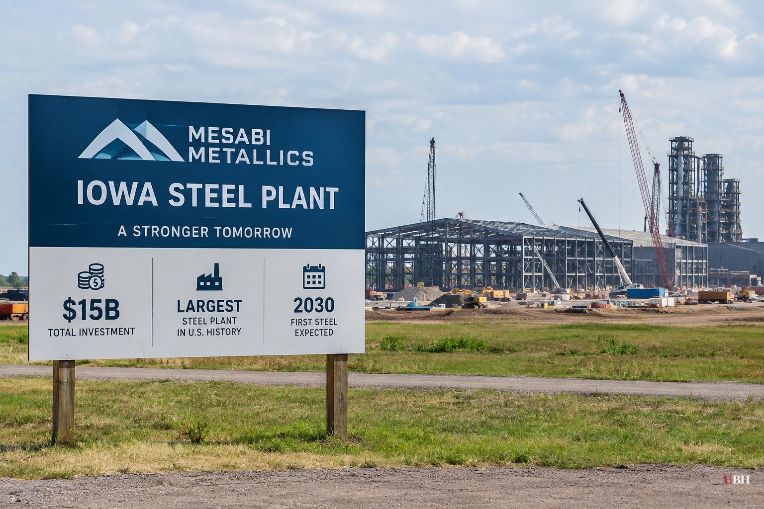 Trump Announces $15B Mesabi Metallics Steel Plant for Iowa, First Steel Not Expected Until 2030