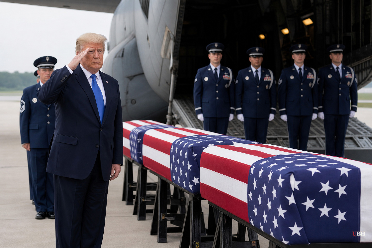 Trump Attends Dover Ceremony for 4 Troops Killed in Iran War as Pentagon Requests $67 Billion More