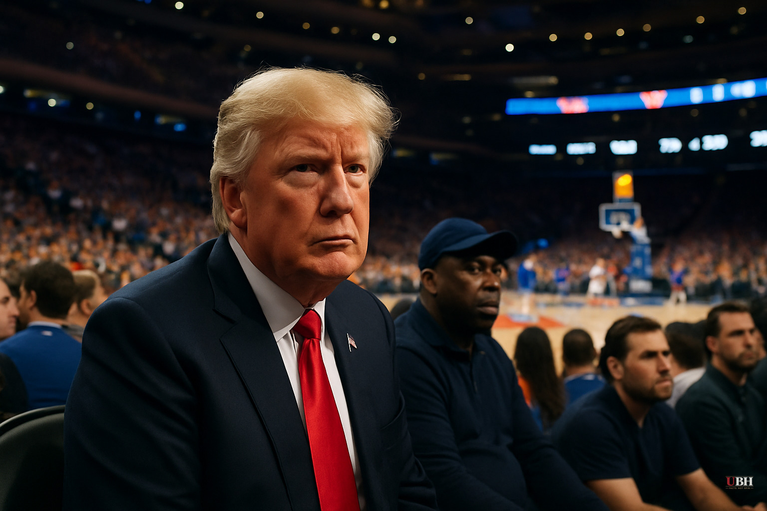 Trump Attends NBA Finals Game 3 at MSG — Knicks Lead 2-0, NYC Locked Down, Stephen A. Smith Seethes
