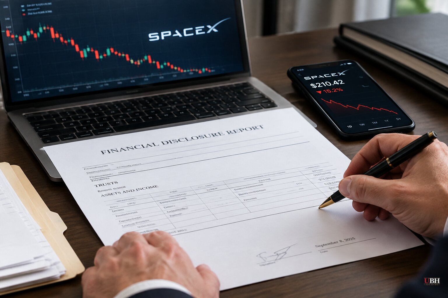 Trump Bought SpaceX Shares in July, Sold Them a Week Later as Price Fell 15%, Disclosure Shows
