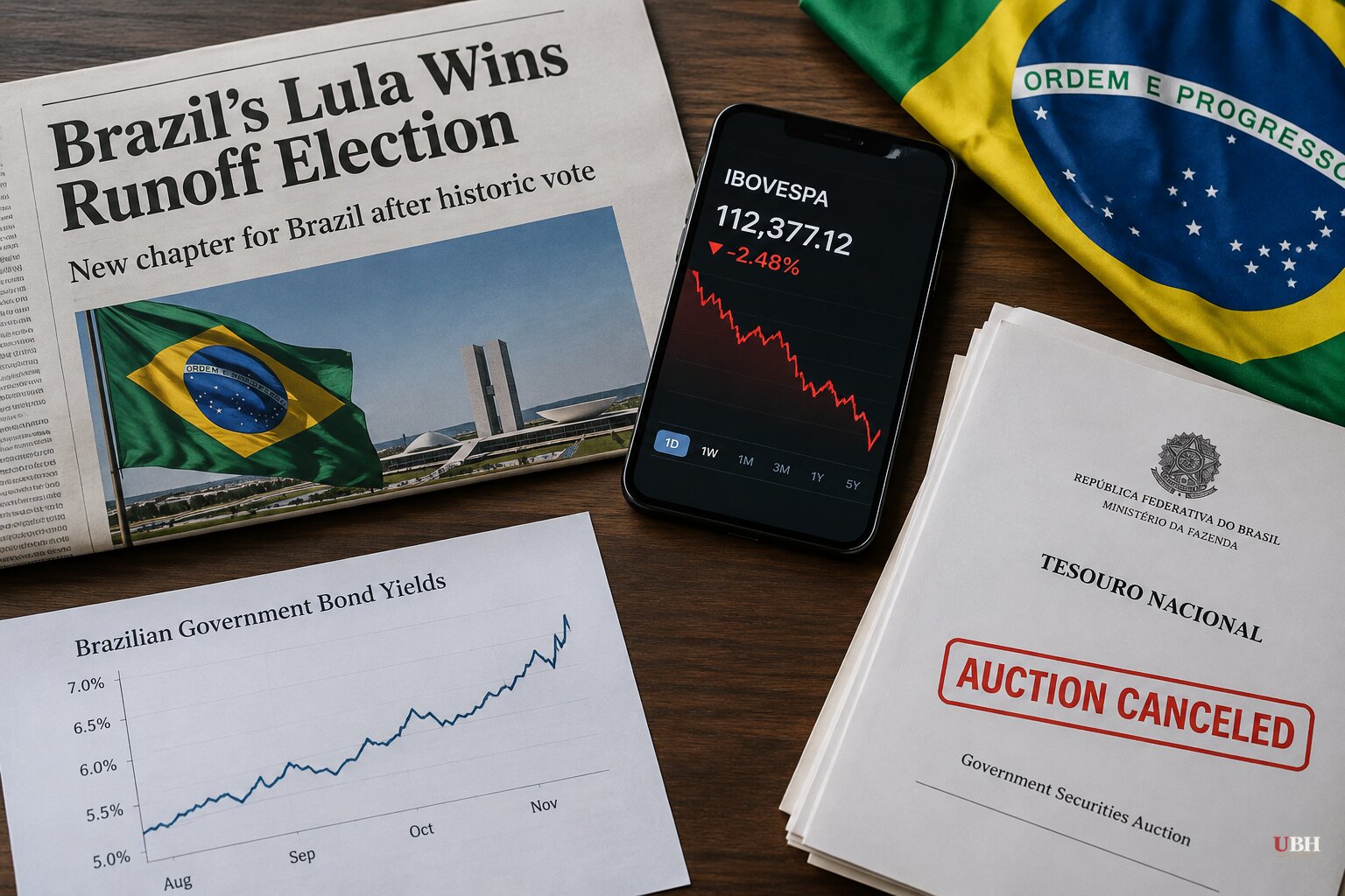 Trump Calls Brazil Runoff 'Rigged' Without Evidence as Treasury Cancels Bond Auctions After Lula Win