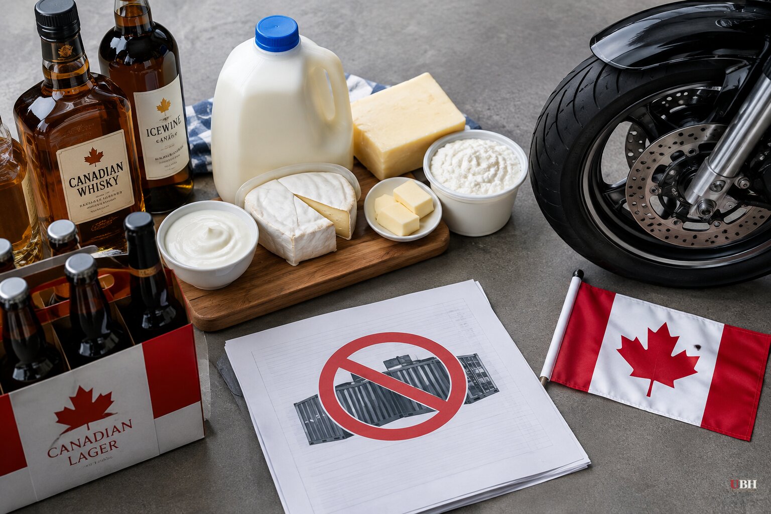 Trump Calls Canada 'One of the Worst Countries' Hours Before Import Ban on Alcohol, Dairy and Motorcycles Takes Effect