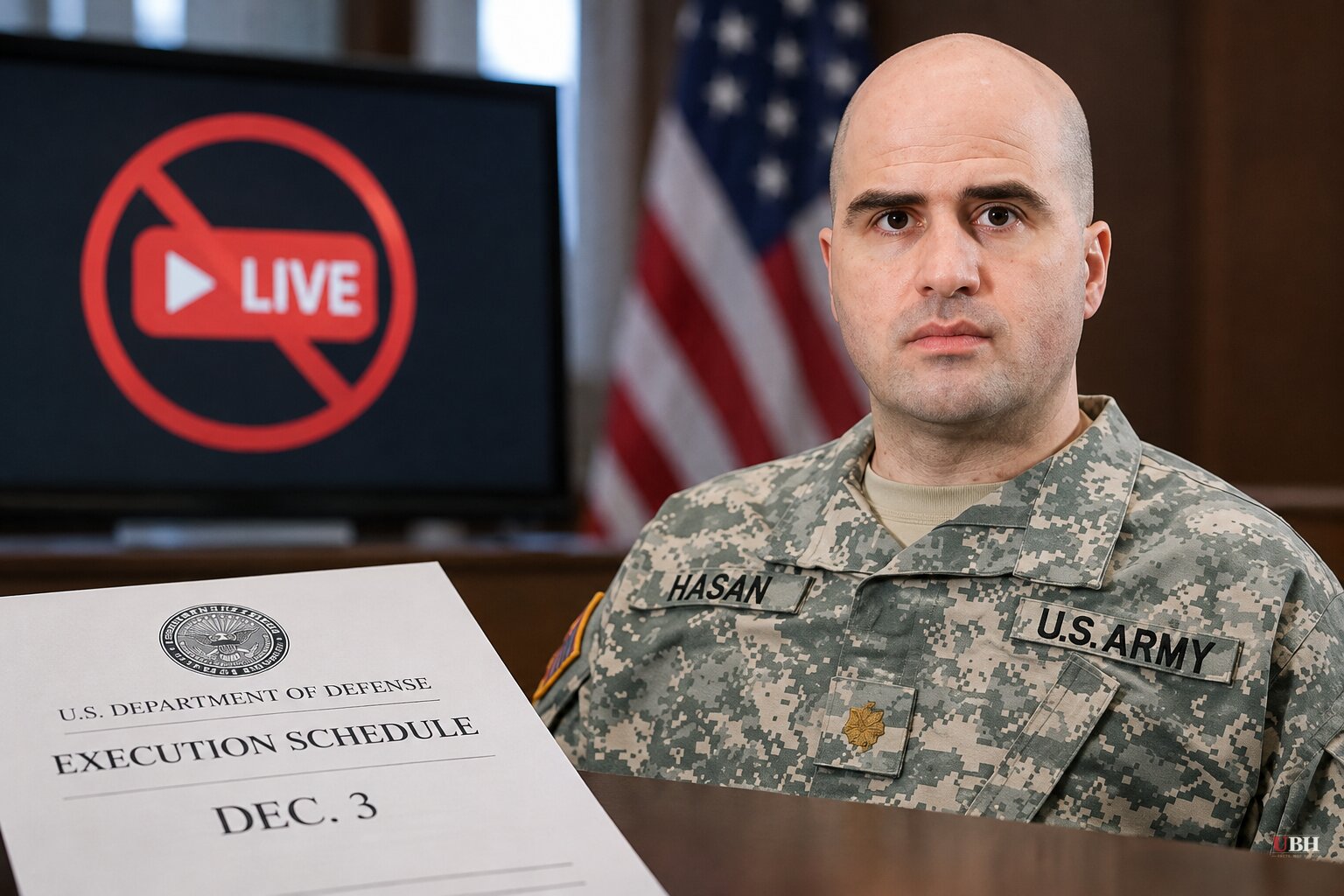 Trump Cancels Livestream of Nidal Hasan's Firing Squad Execution; Dec. 3 Date Stands