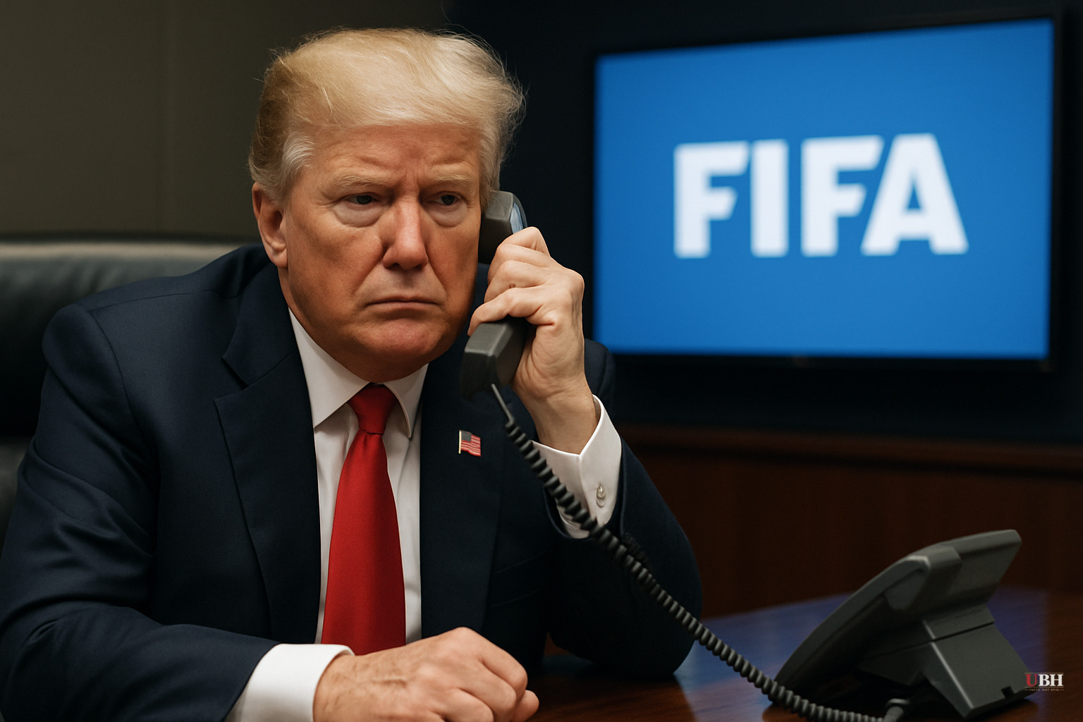 Trump Confirms He Called FIFA Over Balogun Red Card. UEFA Says FIFA Crossed a Red Line.