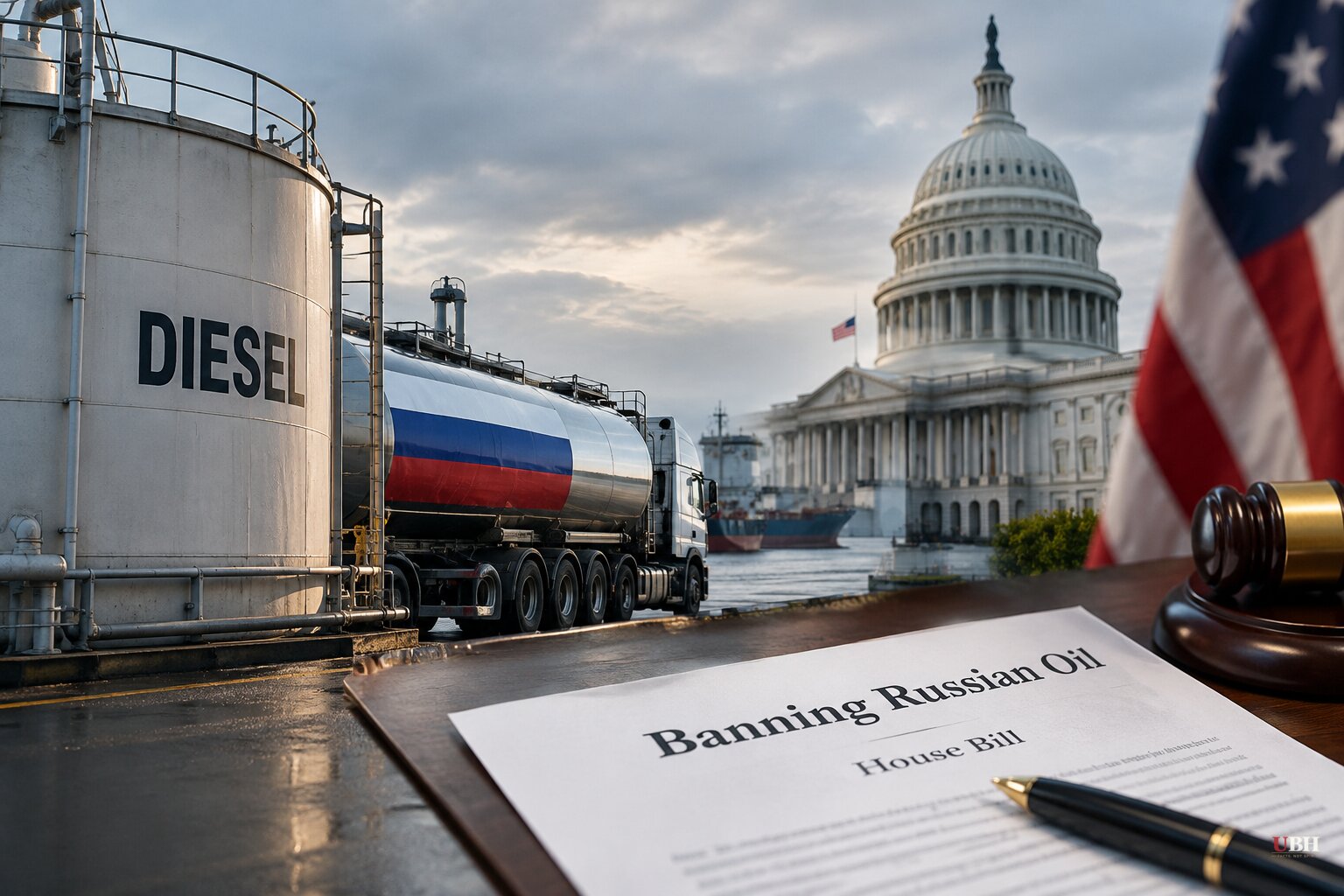 Trump Defends Russian Diesel Deal as Fitzpatrick Moves to Force House Vote on Banning Russian Oil