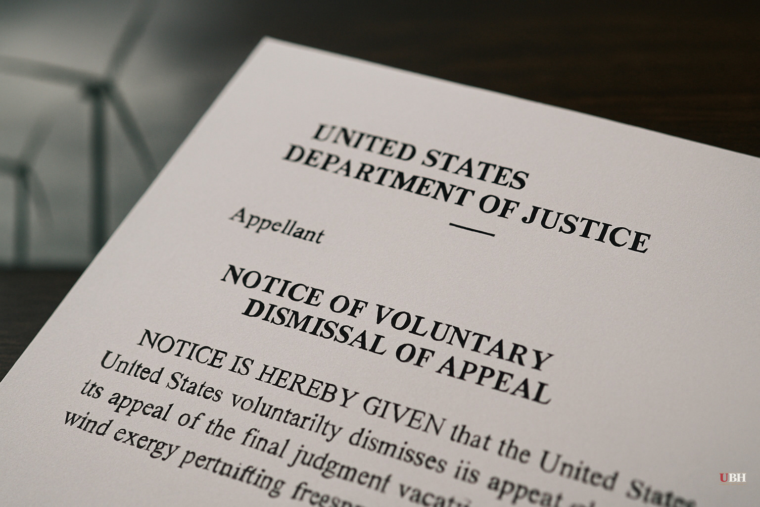 Trump DOJ Drops Wind Energy Appeal, Leaving Federal Permitting Freeze Permanently Vacated.