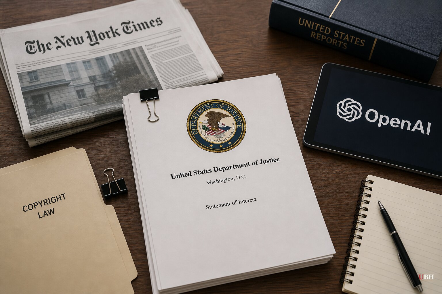Trump DOJ Tells Federal Judge AI Training on Copyrighted Text Is Fair Use, NYT Calls It Siding With Trillion-Dollar Companies