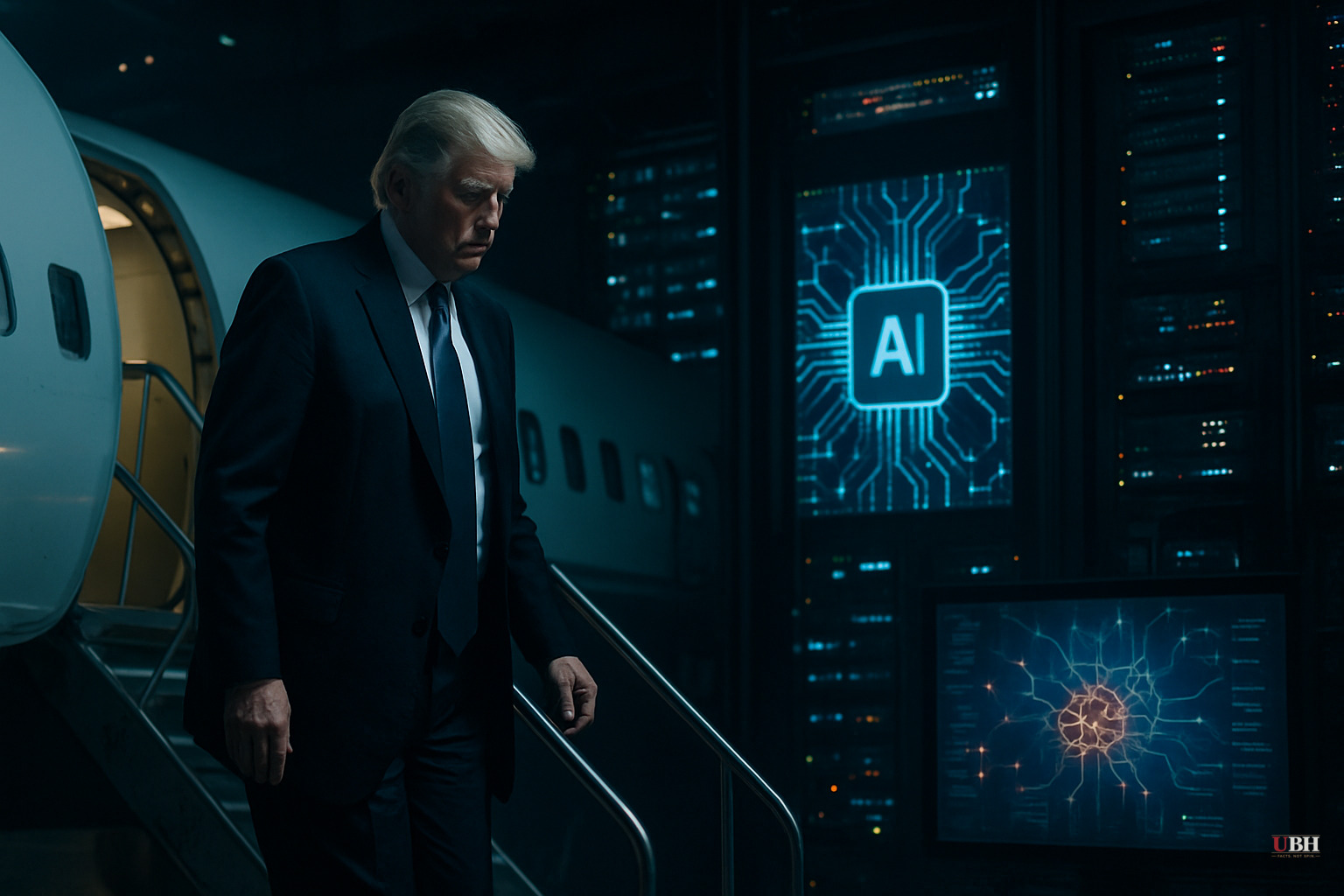 Trump Lands in Beijing as Washington Fights Itself Over Who Controls AI — and China Keeps Gaining Ground