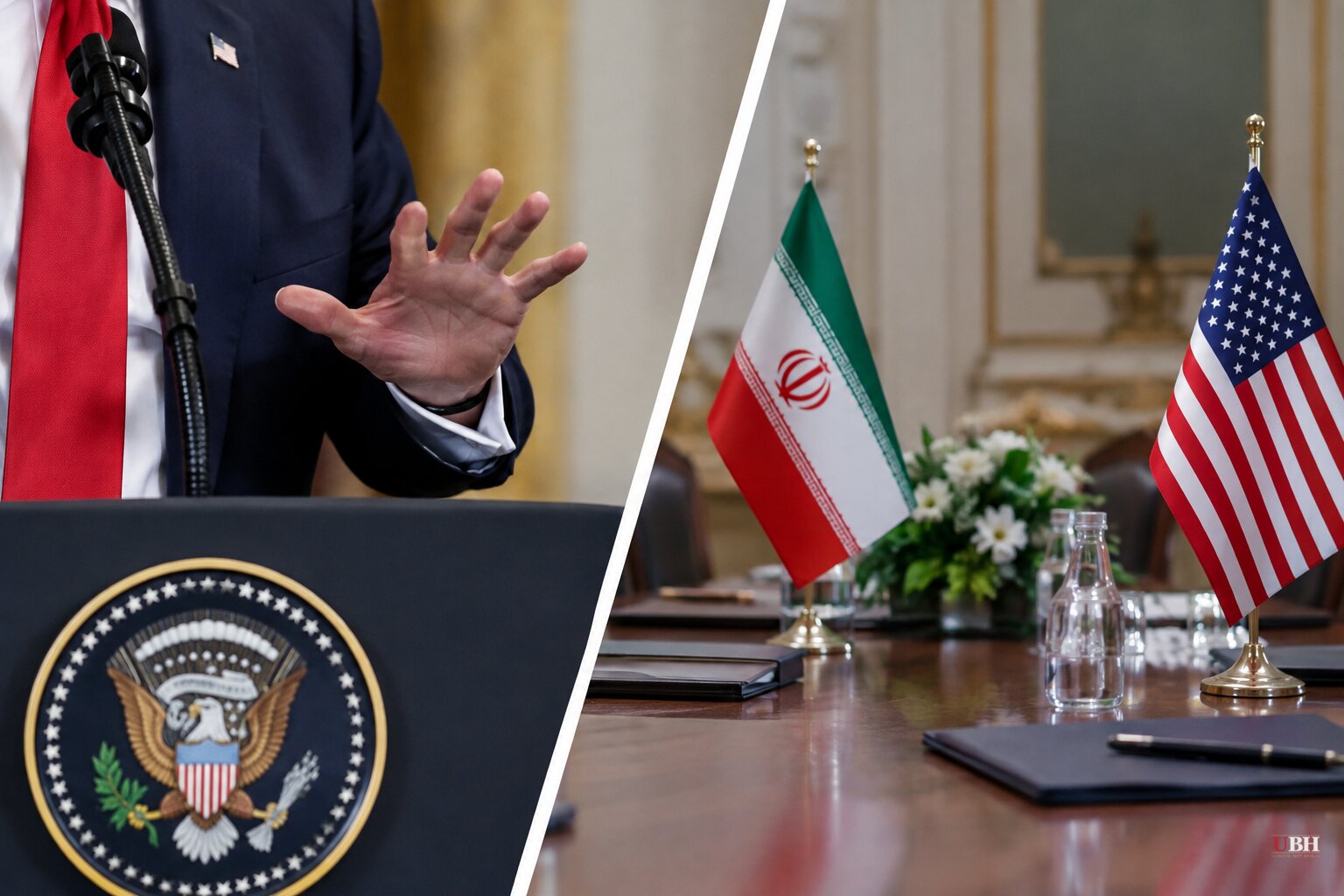 Trump Mocks Reporter's Iran Strike Question as Pezeshkian Says US Derailed Talks