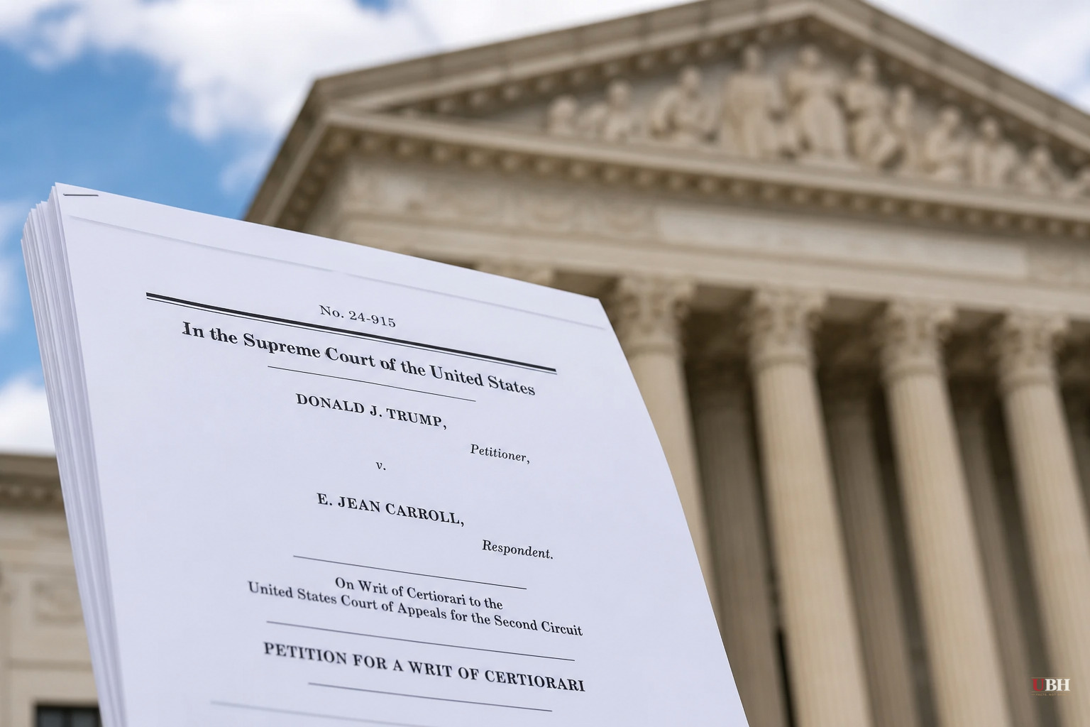 Trump Petitions Supreme Court to Toss $83.3 Million E. Jean Carroll Judgment
