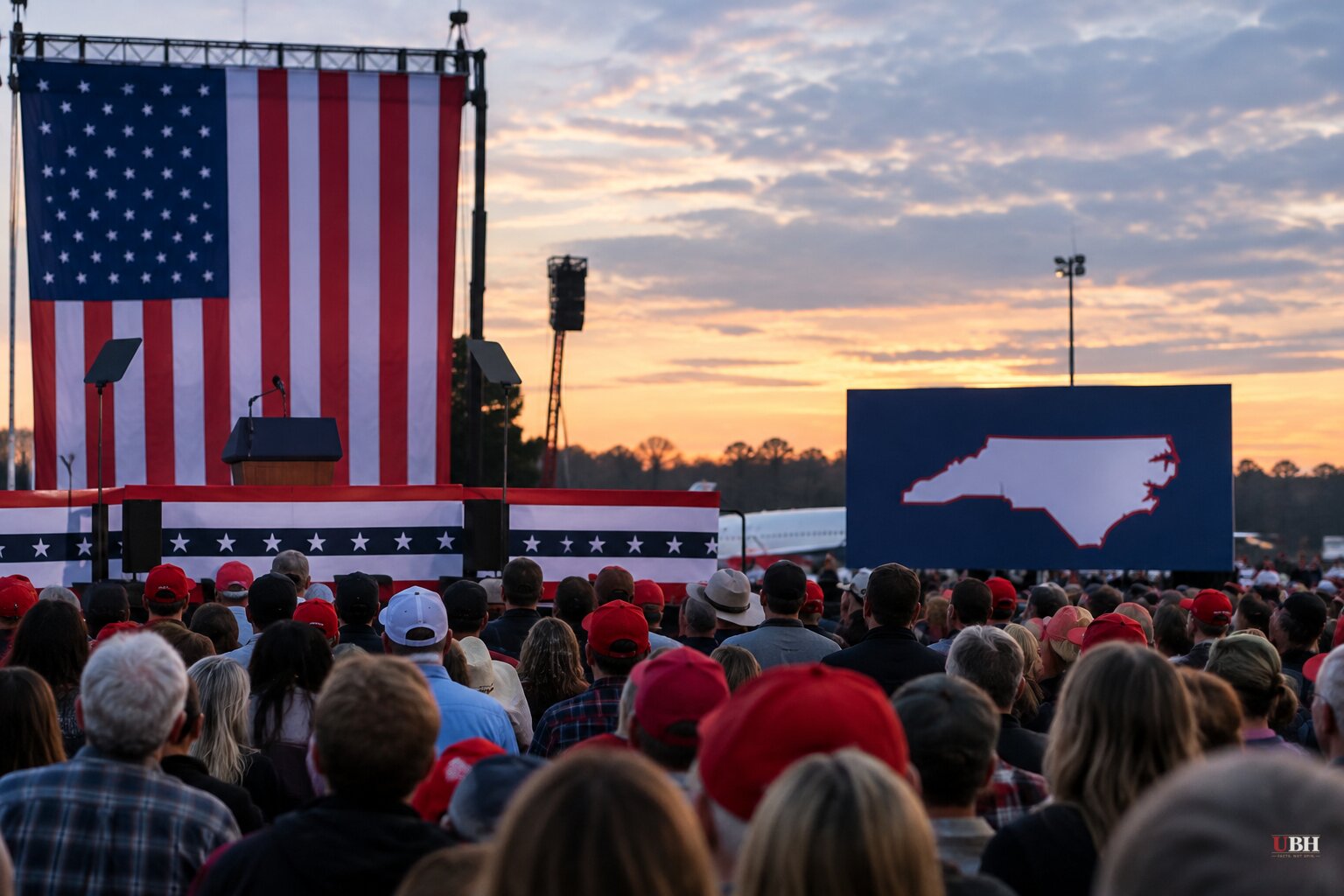 Trump Rallies in Greenville, N.C., 13 Days Before Midterms as Senate GOP Spending Group Pulls Back From the State