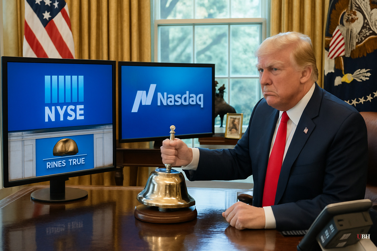 Trump Rings NYSE and Nasdaq Bells from the Oval Office as Trump Accounts Go Live with $800 Million in Opening Week Capital