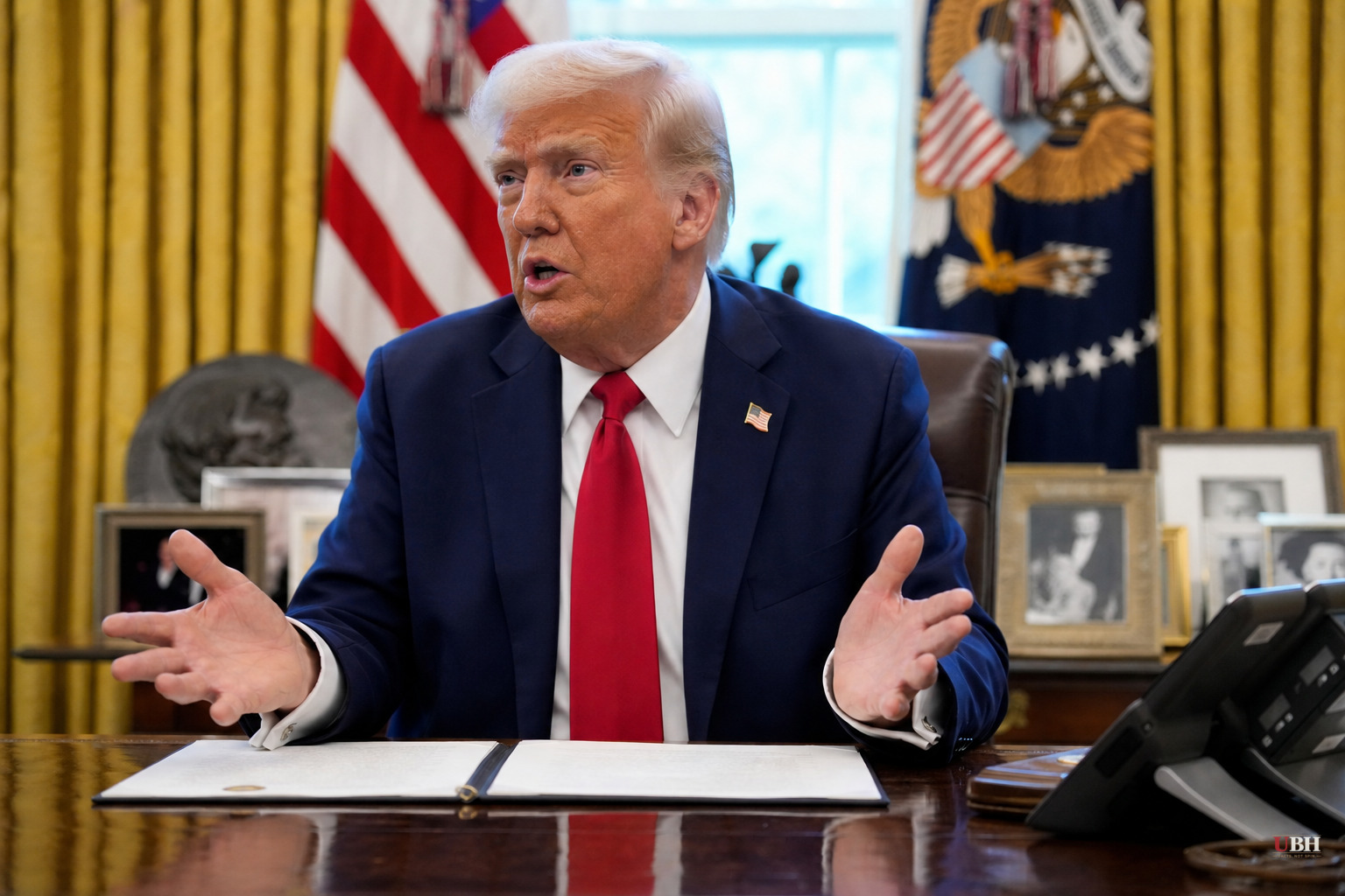 Trump Says Frozen Iranian Assets Will Cover Ship Damage as US Strikes Iran for 13th Straight Night