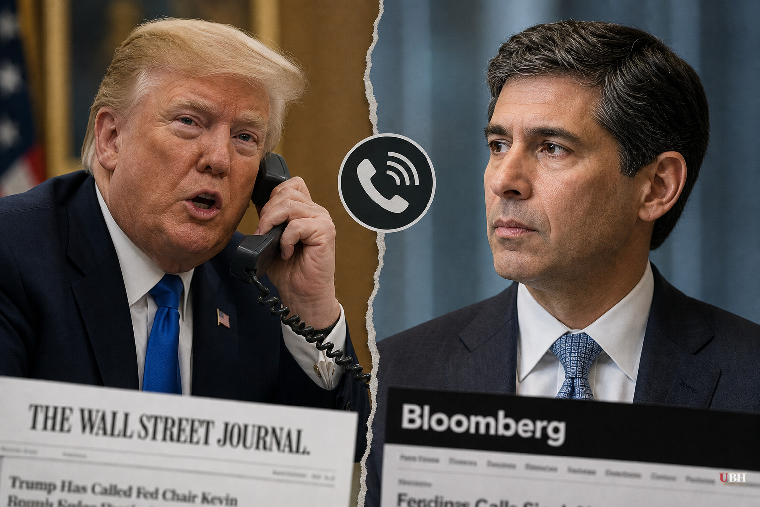 Trump Says He Talked to Fed Chair Warsh Once. WSJ and Bloomberg Sources Say It Was Repeated Calls