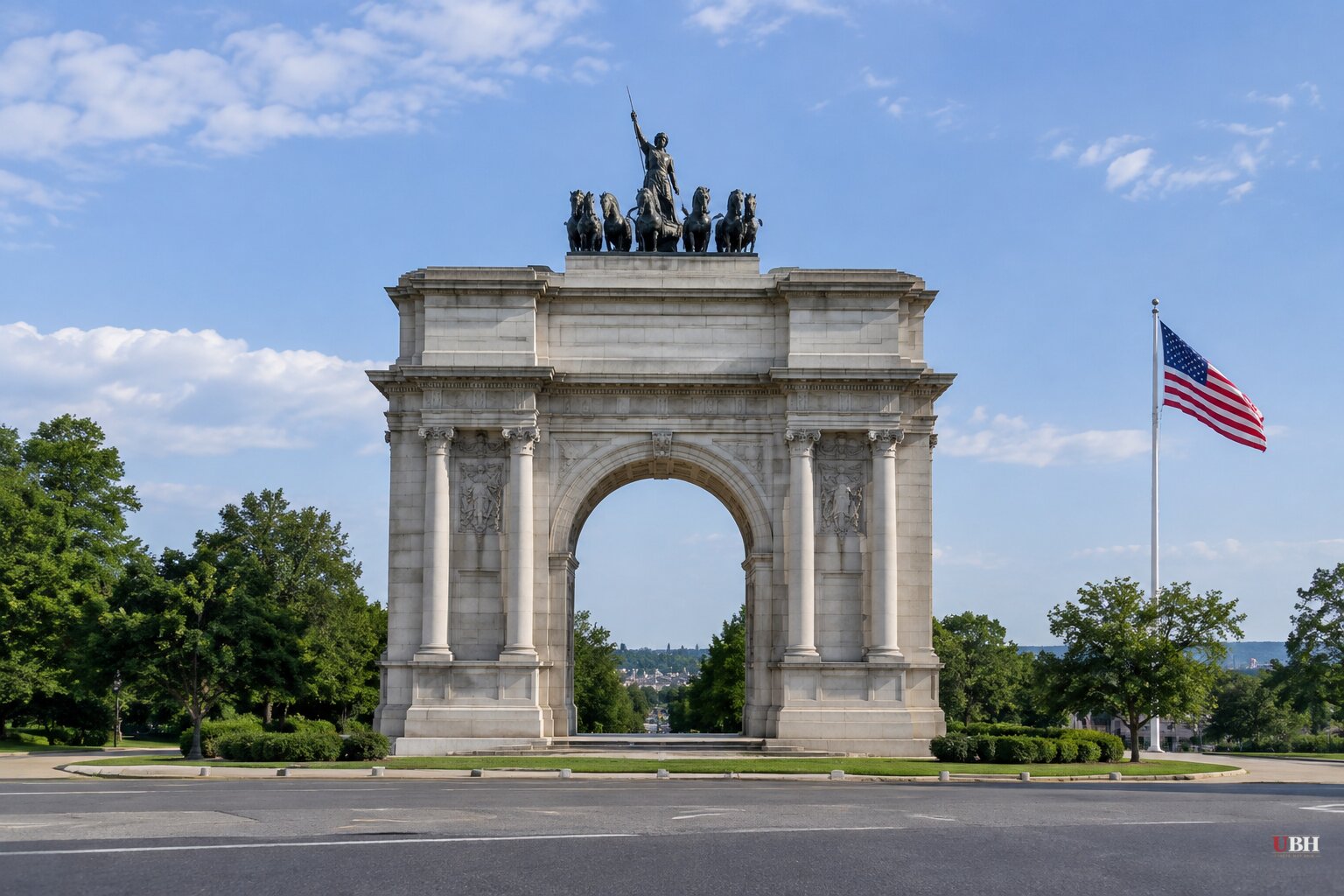 Trump Says His DC Arch Will Now Double as a Sniper and Drone Military Base